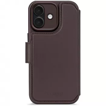 Decoded Δερμάτινο Αποσπώμενο Πορτοφόλι για iPhone 17 με MagSafe - Chocolate Brown