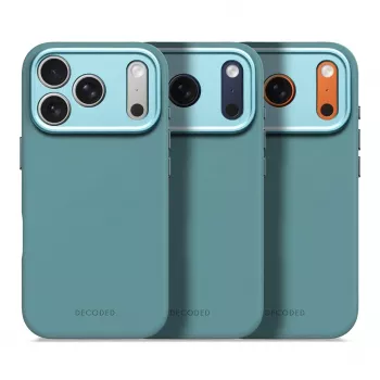 Decoded AntiMicrobial Πίσω Θήκη Σιλικόνης για iPhone 17 Pro με MagSafe - Retro Blue