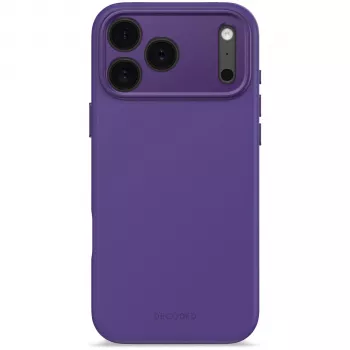 Decoded AntiMicrobial Silicone Backcover για iPhone 17 Pro Max, συμβατό με MagSafe, Future Dusk