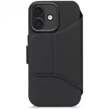 Decoded Textured Silicone Αποσπώμενο Πορτοφόλι Σιλικόνης για iPhone 17, Συμβατό με MagSafe, Phantom Black