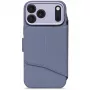 Decoded Textured Silicone Detachable Wallet Case για iPhone 17 Pro Max με MagSafe - Forever Blue