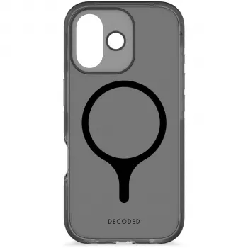 Decoded DropTec Διαφανής Πίσω Θήκη για iPhone 17 με MagSafe (Frosted Black)