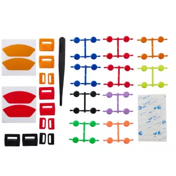 Asetek SimSports Colour Kit για Forte Πεντάλ - Ελαστομερή Φρένων & Ελατήρια Πεντάλ Γκαζιού
