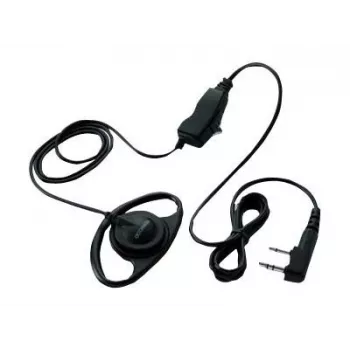 Kenwood EMC-7 Headset - Clip-On - Ενσύρματο - Μαύρο