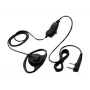Kenwood EMC-7 Headset - Clip-On - Ενσύρματο - Μαύρο
