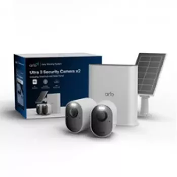 ARLO Ultra 3 κάμερα ασφαλείας σετ 2 καμερών + ηλιακό πάνελ