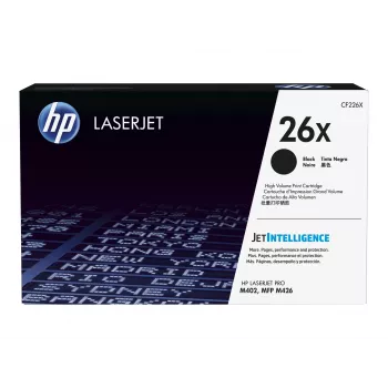 HP 26X High Yield Μαύρο Γνήσιο LaserJet Ανακατασκευασμένο Τόνερ (CF226X)