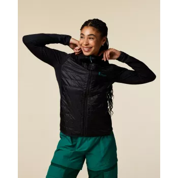 Cotopaxi Capa Hybrid Insulated Hooded γυναικείο μπουφάν - Cotopaxi Black, XS