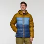 Cotopaxi Fuego Max Down Hooded Jacket - Bronze/Deep Sea (Μέγεθος M)