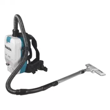 Makita VC008GZ09 Επαναφορτιζόμενη σκούπα πλάτης 40V XGT - μέγιστη ισχύς αναρρόφησης 180 mbar, σακούλα σκόνης 2,0 L, φίλτρο HEPA, μόνο συσκευή