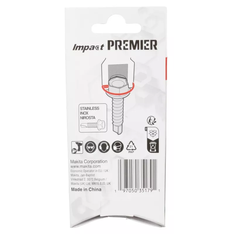 Makita Impact Premier E-22894 Στρεπτή καρυδάκι 10 mm
