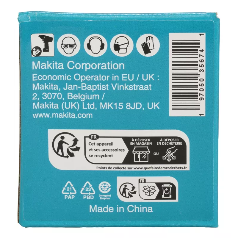 Makita E-24561 Καρυδάκι κρούσης 1 ίντσα, SW 36, 66 mm