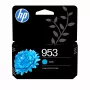 HP 953 κυανό γνήσιο δοχείο μελανιού
