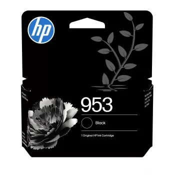 HP 953 μαύρο γνήσιο δοχείο μελανιού