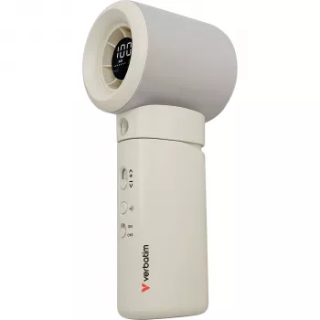 Verbatim Cool 'n' Go Aqua Breeze 32344 Ανεμιστήρας χειρός, Λευκό/Ασημί