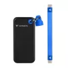 Verbatim SSD Pocket USB 3.2 Gen 2 1TB Μαύρο/Μπλε