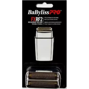 BaBylissPRO FXFS2 σετ ανταλλακτικών μεμβρανών και λεπίδων για ξυριστική μηχανή FOILFX02 διπλής μεμβράνης - ασημί