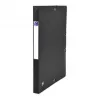Oxford TOP FILE+ Κουτί εγγράφων 2,5 cm Μαύρο