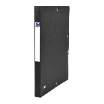 Oxford TOP FILE+ Κουτί εγγράφων 2,5 cm Μαύρο