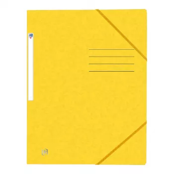 Oxford Top File+ Φάκελος με λάστιχο A4 Κίτρινο 400116265