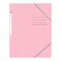 Oxford TOP FILE+ Elasticated Folder A4 3 Flaps Παστέλ ροζ 400116353