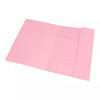 Oxford TOP FILE+ Elasticated Folder A4 3 Flaps Παστέλ ροζ 400116353
