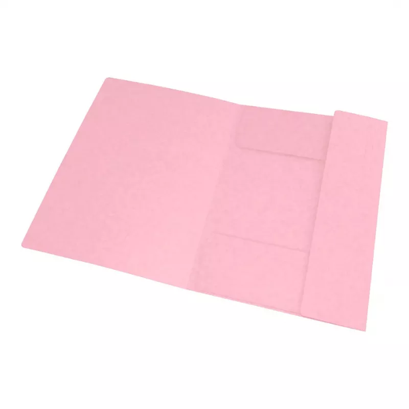 Oxford TOP FILE+ Elasticated Folder A4 3 Flaps Παστέλ ροζ 400116353