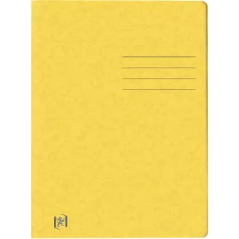 Oxford TOP FILE+ Φάκελος αναφοράς A4 Κίτρινο Χαρτόνι 390 g/m² Αμφίπλευρη στερέωση