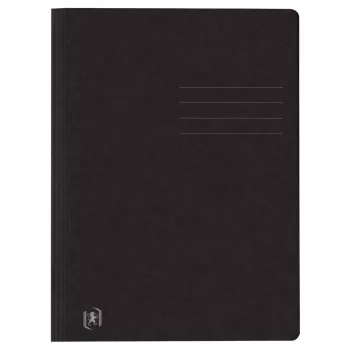 Hamelin Ντοσιέ A4 Μαύρο Χαρτόνι 390 g/m² Εμπορική/Επίσημη αρχειοθέτηση TOP
