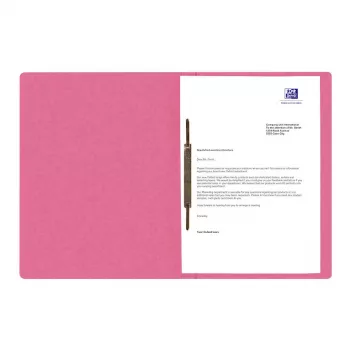 Oxford Top File+ Ντοσιέ A4 Ροζ Χαρτόνι 390 g/m² Εμπορική/Επίσημη αρχειοθέτηση