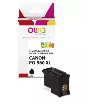 ARMOR OWA συμβατή μελανοταινία μελάνης για Canon PG-560XL / N560XL μαύρο (750 σελίδες) (K20841OW)