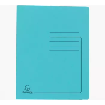 Exacompta Report File A4 Τιρκουάζ Colorspan Χαρτόνι 355g Εύκαμπτος Μηχανισμός Συνδετήρα
