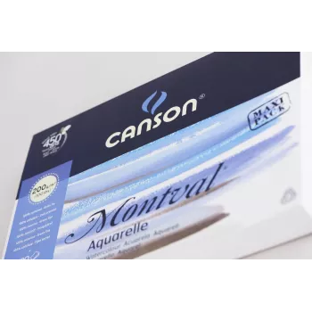 Canson Montval Μπλοκ Ακουαρέλας 24 x 32 cm