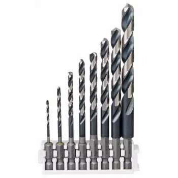 Bosch HSS Σετ Στριφτών Τρυπανιών 2608577139 Impact Control 8 τεμ. 2-10 mm