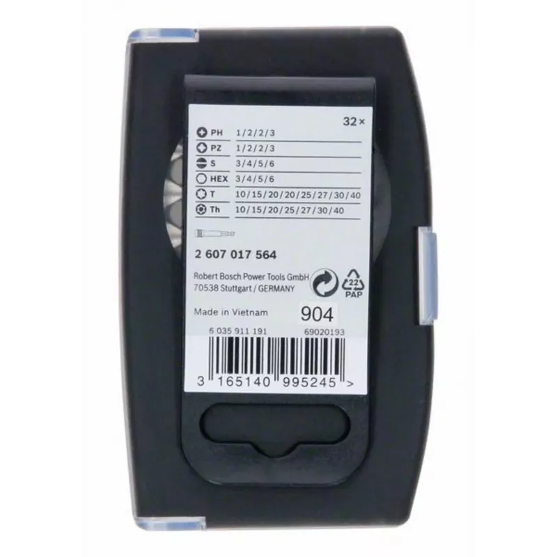 Bosch Accessories 2607017564 Σετ κατσαβιδιών 32 τεμ. με μαγνητικό υποδοχέα