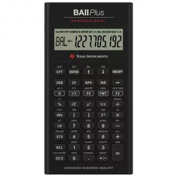 Texas Instruments BA II Plus Professional Χρηματοοικονομική αριθμομηχανή