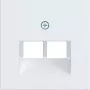 Hager Κεντρικό τεμάχιο Ax/Cx Lichtweiß Matt WAF1108WM