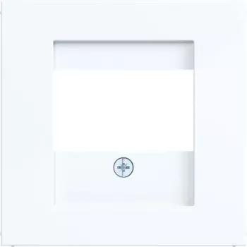 Hager Κεντρική πλάκα A.x/C.x Lichtweiß Glänzend WAF1104WG