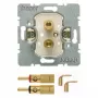 Hager WDF48001 module πρίζας ηχείων χωνευτό High End 1 module πολικό λευκό