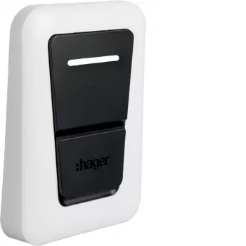 Hager XVS130 πλάκα κάλυψης λευκή πρίζας