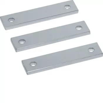 HAGER 3x σετ χάλκινων μπαρών συλλογής univers UM40V4 σύνδεση μετασχηματιστή ρεύματος 40x10x170mm επικασσιτερωμένο (UM40V4)