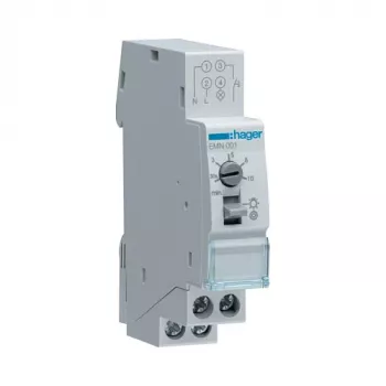 Hager EMN001 Χρονοδιακόπτης Φωτισμού Σκάλας, 230 V