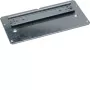 Hager FZ374 Πλάκα Τοποθέτησης Universal 750x250 mm, Γαλβανισμένος Χάλυβας