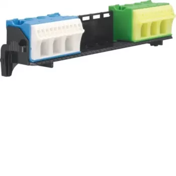 HAGER Φορέας Ακροδεκτών με 2x14 PE/N Ακροδέκτες QuickConnect FZ381