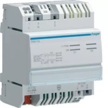 Hager TXA114 Αισθητήρας θερμοκρασίας χώρου KNX -5 έως +45 °C IP20 λευκό