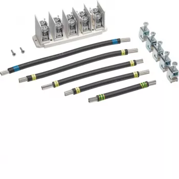 HAGER ZM15US καθολικό σετ σύνδεσης 5-πολικό για ράγα 12x5mm