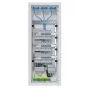 Hager VH60BV1 Volta χωνευτός διανομέας 5x12 PLE 60 μονάδες 3 RCD-κυκλώματα λευκό