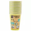 PROnappe 15 χάρτινα ποτήρια 200 ml, Kiwi Green (89113I)