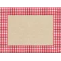PROnappe 400 σουβέρ λινά Vichy πολύχρωμα 30,0 x 40,0 cm