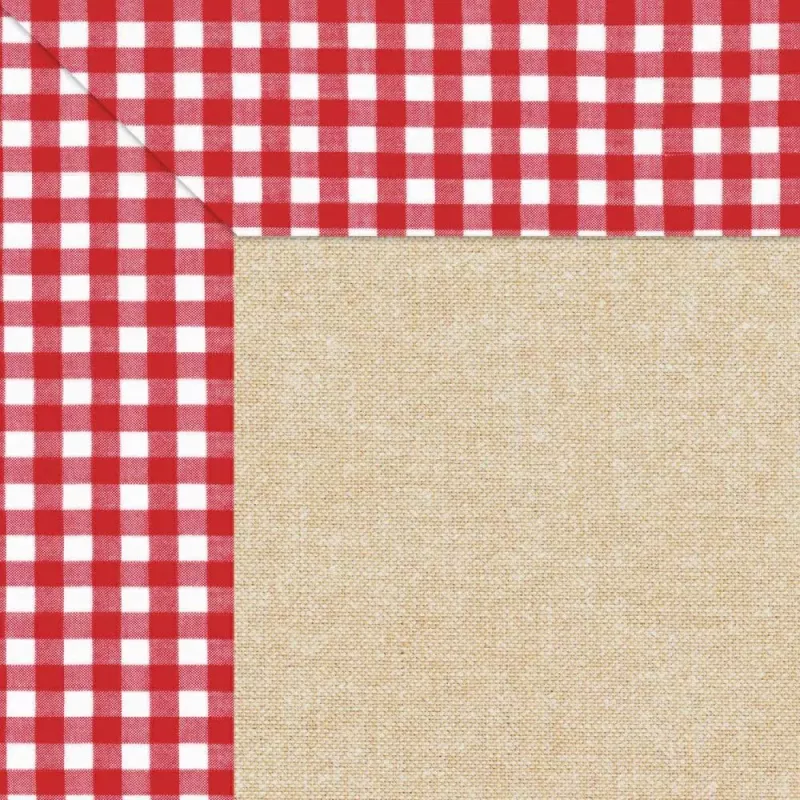 PROnappe 400 σουβέρ λινά Vichy πολύχρωμα 30,0 x 40,0 cm